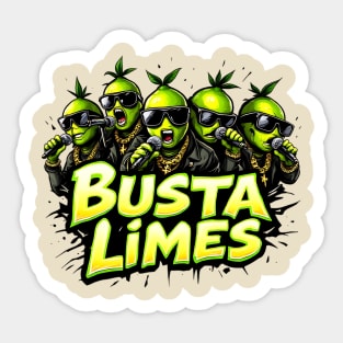 Busta Lime Sticker